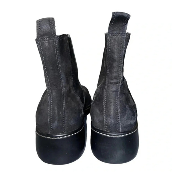 Rockport Chelsea Boots 7M Black‎ Suede Leather Pull On Ankle Boots APW71511 main image 4